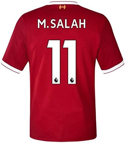 Traikan 17/18 Men's Season Jersey Liverpool M Salah 11 Home Red Size M