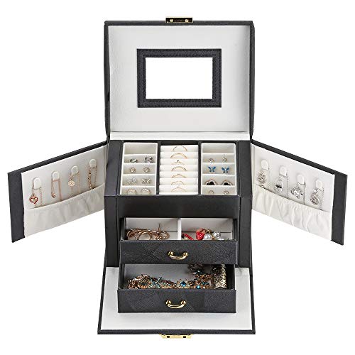 VEEKALA Jewelry Box Organizer Display Storage case