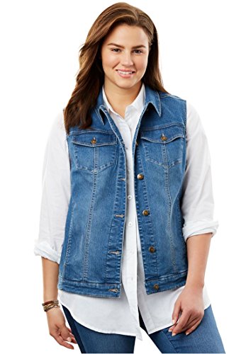 plus jean vest