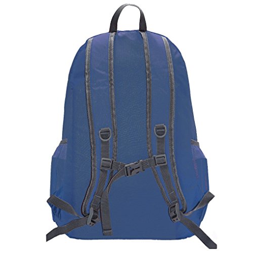 Favofit 35L Packable Lightweight Daypack - Backpack for Camping Hiking Cycling Travel and Daily Usage (Dark Denim) - Thumbnail 7