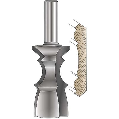 Buy MLCS Multi-Molding Crown Router Bit Online Nepal | Ubuy