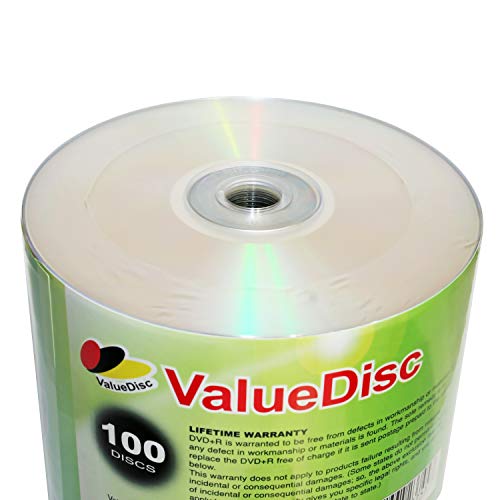ValueDisc,DVD+R 16x 4.7GB/120 Minute Disc 100-Pack - Thumbnail 2
