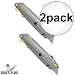2 Pack Stanley 10-499 Quick Change Retractable Blade Utility Knife