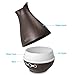 Essential Oil Diffuser, Aickar 400ml Wood Grain Aromatherapy Diffuser, Ultrasonic Cool Mist Humidifiers with Auto Shut-off Function, Vase Look Decoration for Office & Bedroom, Baby Room, Study, Yoga,