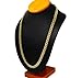Mens Gold Tone Thick Cut 30