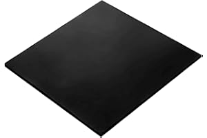 NABOWAN Solid Rubber Sheets,Strips,Rolls 1/8" (.125") Thick x 12" Wide x 12" Long Neoprene Rubber, Perfect for DIY Gasket Material, Sealing, Liner, Shield, Padding, Mat
