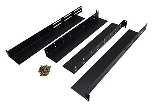 CNAweb 1U Low Profile Adjustable Angled Supporting Rail Kit for Desktop/Mini Tower/Rackmount Computer - Thumbnail 4