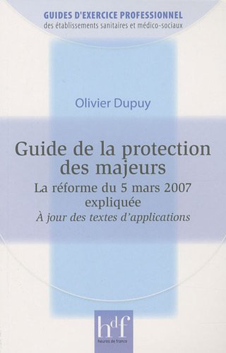 Guide de la protection des majeurs
