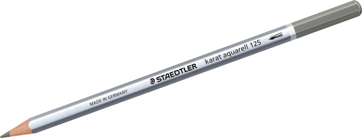 Staedtler Karat Aquarell 125-85 Professional Watercolour Pencils - Warm Grey (Pack of 6)