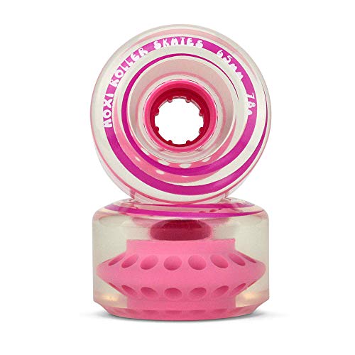 Moxi Skates Classic Outdoor Roller Skate Wheels 4 Pack of 40mm x