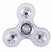 Fidget Spinner UCLL Bauhinia Flower Hand Spinning Toy EDC Focus Stress Reducer Toy With Headset Decor Gift Perfect for Girl (Light)