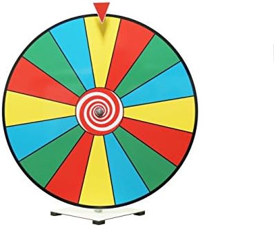 Prize Wheel 24" Color Dry Erase Kid Safe Pegless Design