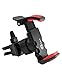 Car Mount OTISA(TM) Upgraded Portable Universal Air Vent Car Phone Holder, Pocket Size, Rich Function, Adjustable for Cell Phones/GPS/iPods/MP3 Player, Extended Width up to 3.74 inches (95mm), Black