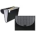 C-Line 7-Pocket Expanding File, Letter Size, 1 Expanding File, Fashion Circle Series, Black/Gray (56012), 7-Pocket (Letter Size)