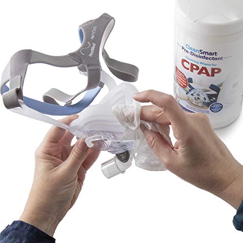 CleanSmart CPAP Cleaning Wipes, Unscented and Formulated to Clean CPAP