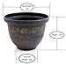 Decorative Plastic Flower Pot for Indoor and Outdoor Use