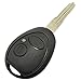 Horande Replacement Key Fob Cover Case fit for Land Rover Discovery Keyless Entry Remote Key Fob Shell (Pack 2)