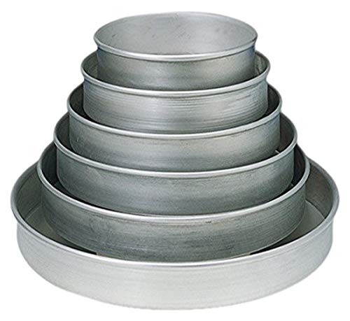 American Metalcraft HA80082 Straight Sided Pan, 14 Gauge Thickness, 8" Dia., 2"…