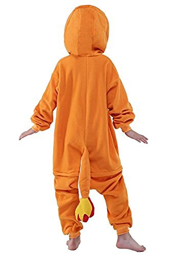 JT-Amigo Kids Unisex Cosplay Pajamas Onesie Charmander Costume - Image 2