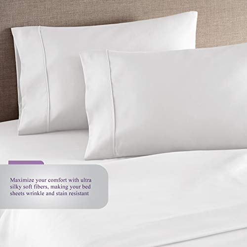 image for HC COLLECTION Hotel Luxury Comfort Bed Sheets Set, 1800 Series Bedding
