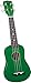 Diamond Head DU-105 Rainbow Soprano Ukulele - Green