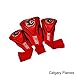 Team Golf NHL Contour Golf Club Headcovers (3 Count), Numbered 1, 3, & X, Fits Oversized Drivers, Utility, Rescue & Fairway Clubs, Velour lined for Extra Club Protection