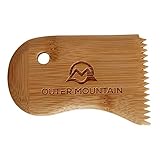 Outer Mountain Surfboard Wax Comb - Bamboo