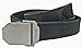 Mens Web Belt 10 Colors, cut to size, 1.5 Inches Wide, Slider Buckle, Bonus Gift Bag