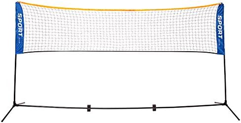 MytopOne Quick Set Net for Badminton Tennis Training (14 Feet)