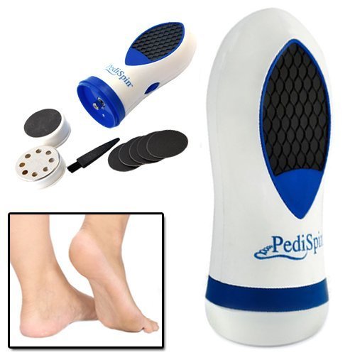 Pedi Spin PediSpin Ped Egg Electronic Foot Feet Callus Hard Dry