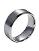 FANSING Mens Wedding Rings Womens, 8mm Wedding Bands, Stainless Steel, Tungsten Ring, Size 5-15