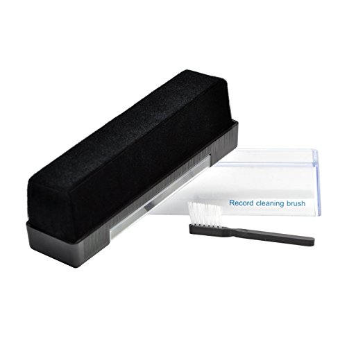 Velvet Vinyl Record Brush, Seed Professional Anti Static Cleaning Brush - A Must for Turntable/LP