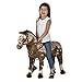Rockin' Rider Diesel Stable Horse Brown, Large