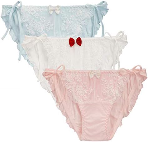 Shuclass 太め ひもパン 紐パン セクシー 下着 レディース ミルクファイバーライス 人造シルク 透け かわいい 生地 新品未使用正規品 ショーツ パンティ 三角パンツ パンツ レース