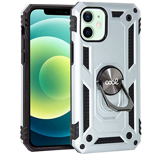 Cool Case for iPhone 12/12 Pro Hard Anilla Silver