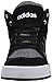 adidas Men's Raleigh mid Fashion Sneaker, Black/Black/White, 9.5 M US