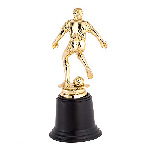 24 Pack Soccer Ball Trophy Gold Award Sports Team Participation MVP Trophies Awards Recognition Coaches Kids Tournaments Competitions Sport Party Decorations 6.3 x 2.76 Inches Each - Thumbnail 3