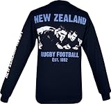 Long-Sleeve New Zealand Rugby T-Shirt - L