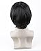 Dreamworld Fashion Men's Short Layered Wig (Model: Jf010471) (Black)