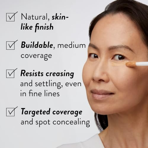 LAURA GELLER NEW YORK Ideal Fix Under Eye Concealer for Mature Skin – 03 Light - Full Coverage, Anti-Aging, Color Correcting – Covers Dark Circles & Blemishes – Hydrating, Crease-Free, Long-Lasting