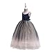 Glamulice Champagne Flower Girls Dresses Wedding Bridesmaid Princess Spaghetti Strap Sparkle Tulle Ombre Dress Birthday Party Pageant Dance Ballgown Navy Blue Girl Fancy Holiday Formal Maxi Gown 11 12