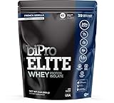 BiPro Elite 100% Whey Isolate Protein NSF Certified, Vanilla, 2 Pound