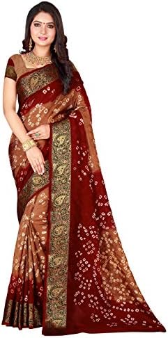 Dealsure Women Kanchipuram Silk Saree With Blouse Piece (DS-S3434-05_Multicolored)