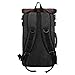 HUKOER 4 in 1 Canvas Lantop Backpack & Handbag & Vintage Messenger Bag & Luggage Bag 35L Capacity Multifunction Rucksack for Travel/ Hiking/ Camping/ Trip