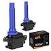 QYL 2Pcs Ignition Coil Pack Compatible with Kia Spectra Sephia L4 1.8L Replacement for C1181 UF253