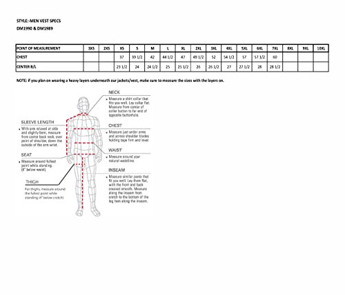 MILWAUKEE PERFORMANCE Men's 10 Pocket Denim Lace Vest