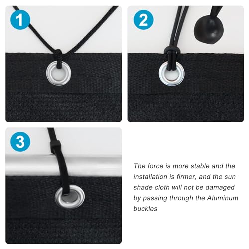 Artpuch Outdoor Shade Cloth with Grommets