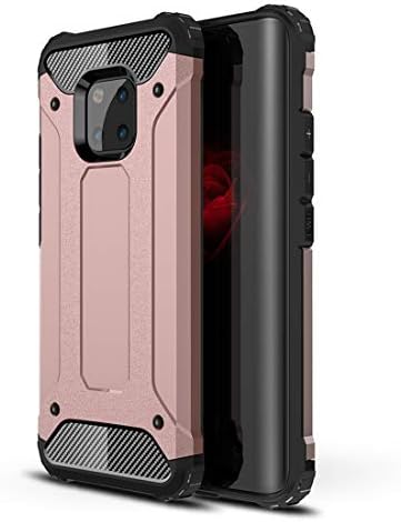 for Huawei Cases & Covers Trick Armor TPU + PC Combination Case for Huawei Mate 20 Pro (Color : Rose Gold)