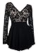 eVogues Plus Size Lace Overlay Romper Dress