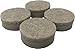 Shepherd Hardware 9916 1-1/2-Inch Heavy Duty Felt Gard Self-Adhesive Leveling Furniture Pads, 4-Pack , Beige